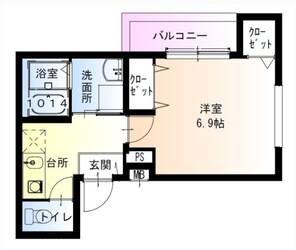 フジパレス尼崎東園田WESTの物件間取画像